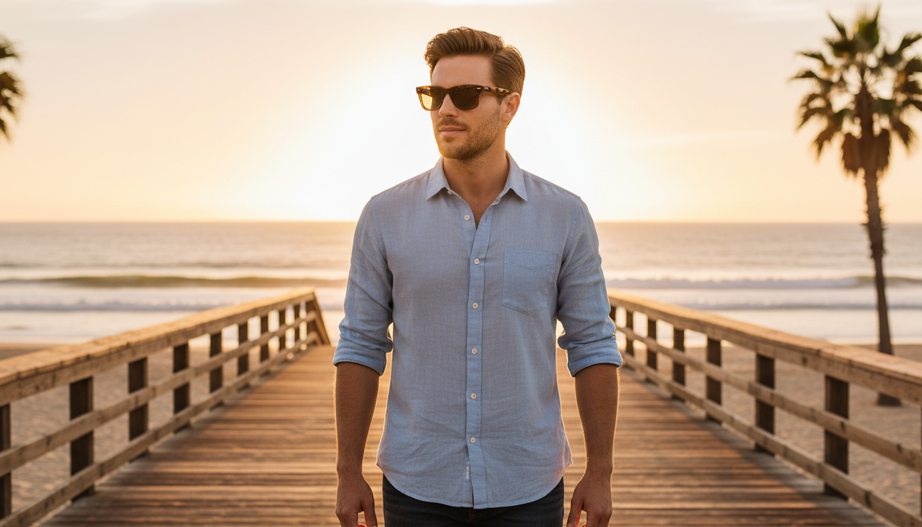 [glasses-front-view] Ray-Ban WAYFARER (RB4340 - 63973M)