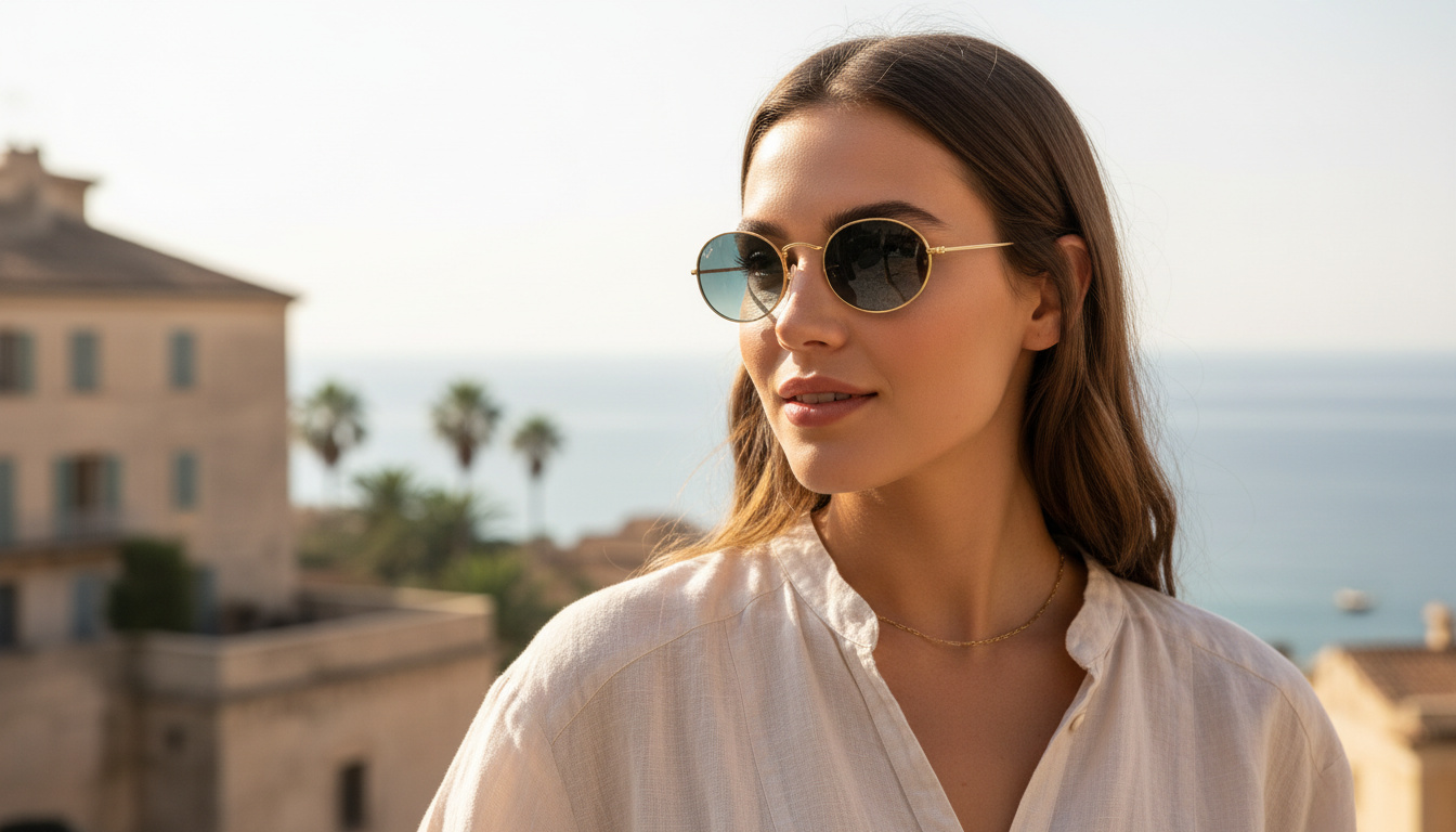 Framifrån Ray-Ban OVAL (RB3547 - 001/3M)