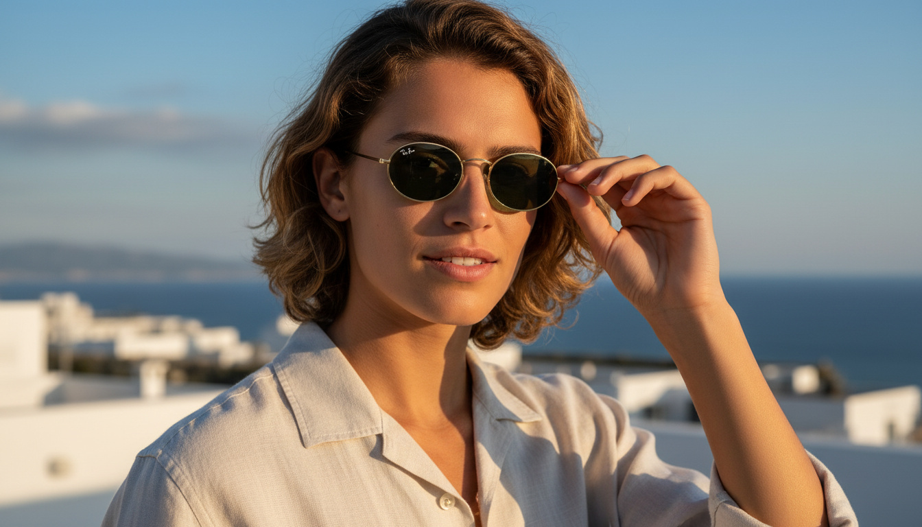 Vue de face Ray-Ban OVAL (RB3547 - 001/31)