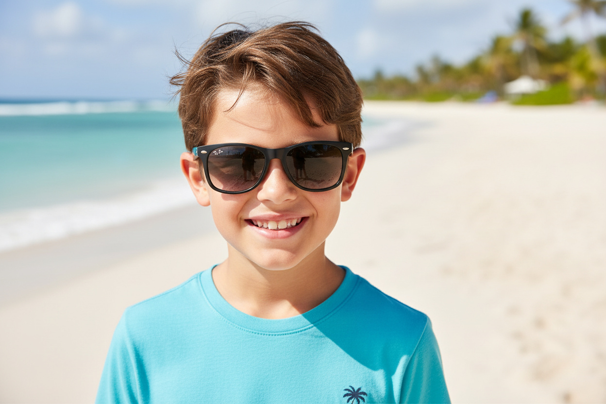 Vista frontal Ray-Ban Kids JUNIOR NEW WAYFARER (RJ9052S - 100/11)