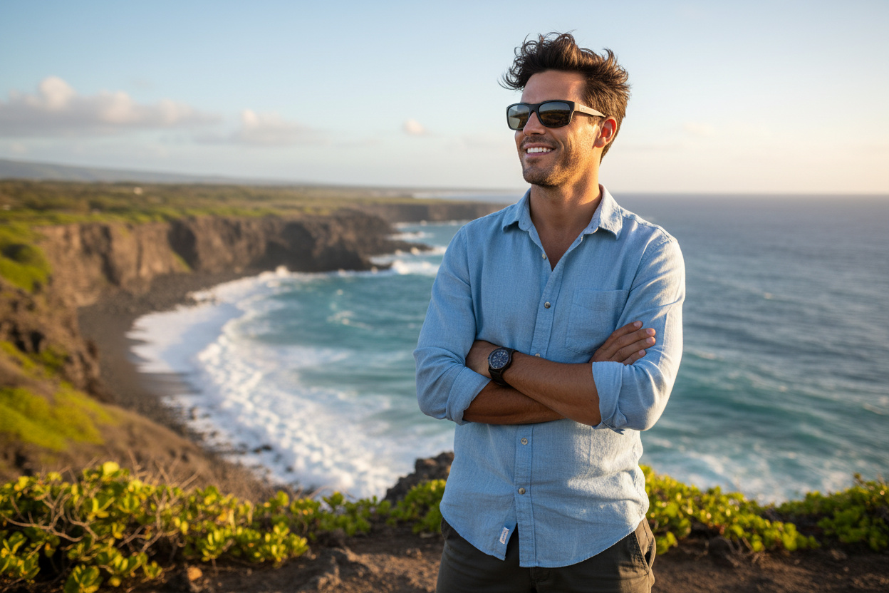 [glasses-front-view] Maui Jim Kanaio Coast (766-02MD)