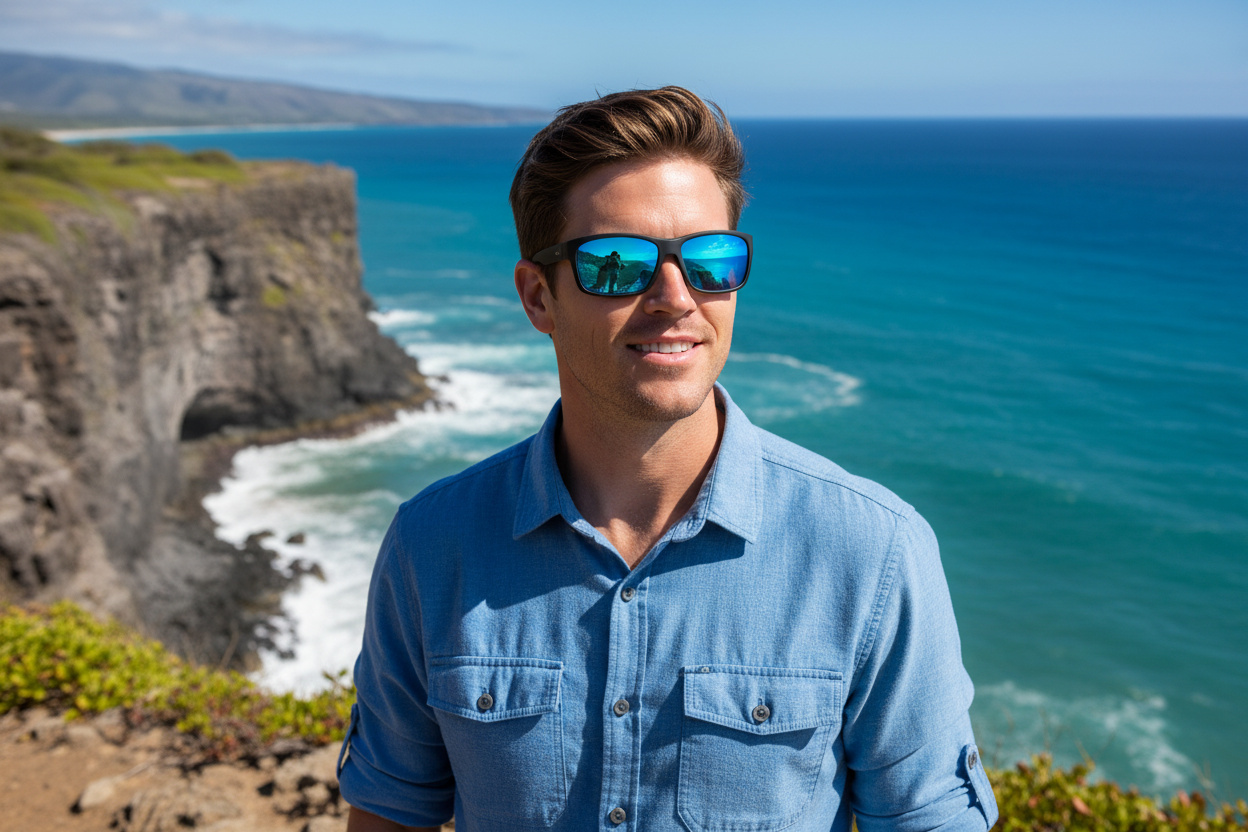 [glasses-front-view] Maui Jim Kanaio Coast (B766-08C)
