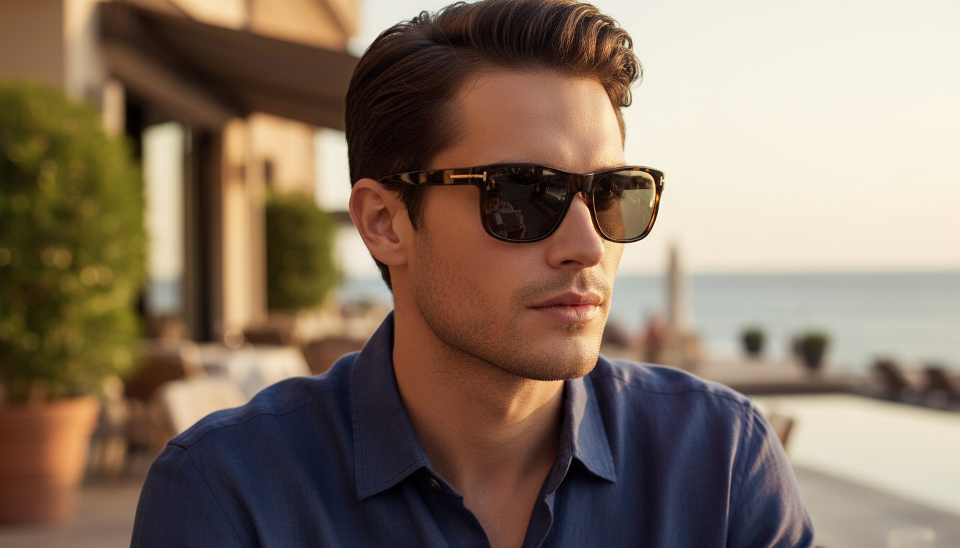 [glasses-front-view] Tom Ford GIULIO (FT0698 - 52D)