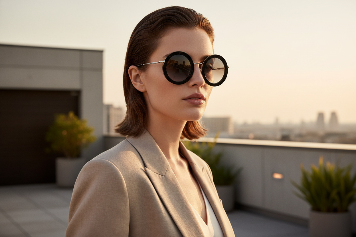 [glasses-front-view] Miu Miu CORE COLLECTION (MU 59US - 1AB5O0)