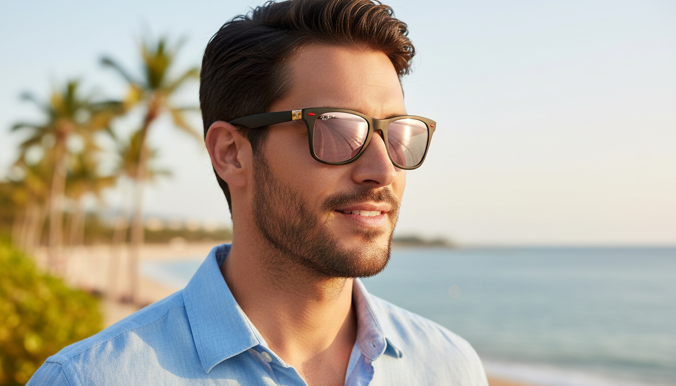 Vue de face Ray-Ban FERRARI (RB4195M - F602H2)