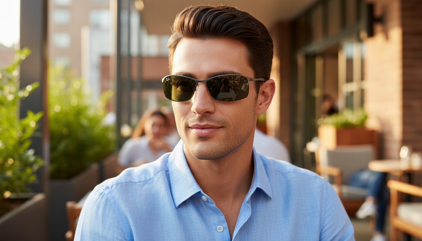 [glasses-front-view] Ray-Ban RB3183 (RB3183 - 004/71)