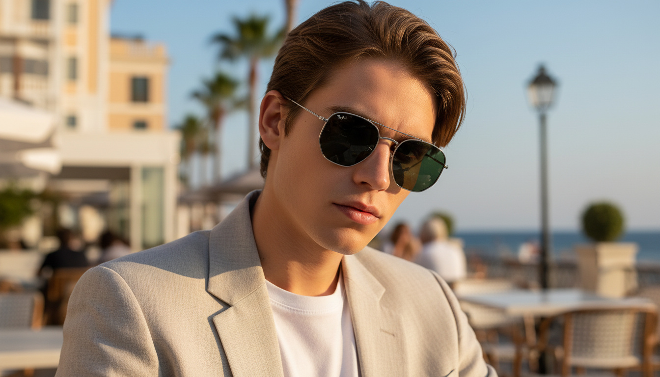[glasses-front-view] Ray-Ban HEXAGONAL (RB3548N - 004/71)