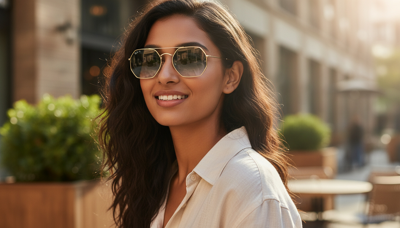 Vista frontal Ray-Ban OCTAGONAL (RB3556N - 91233M)