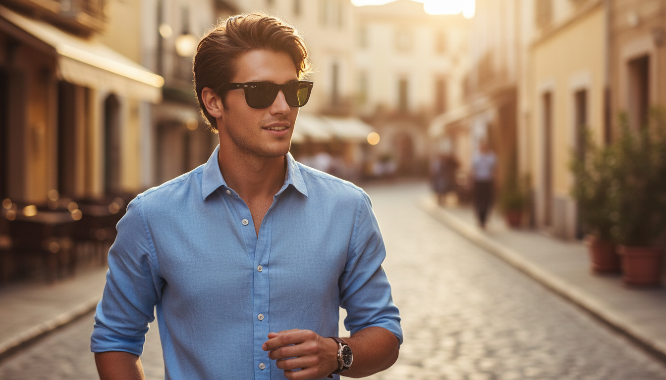 Vista frontal Ray-Ban FOLDING WAYFARER (RB4105 - 601S)