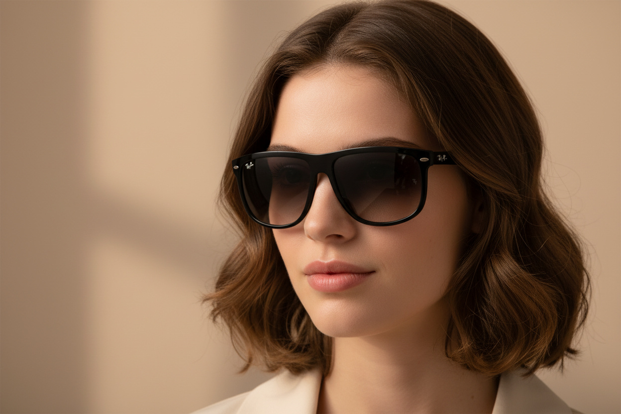 Framifrån Ray-Ban BOYFRIEND (RB4147 - 601/32)