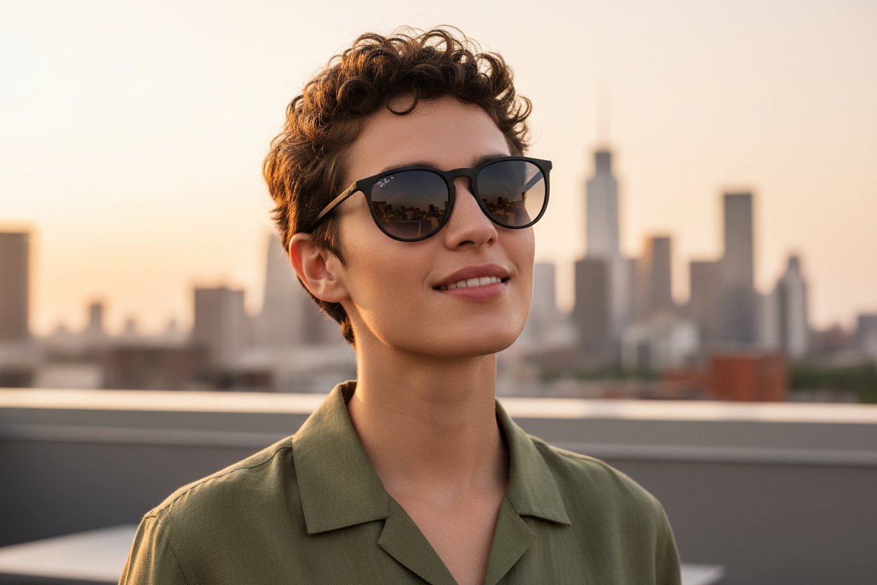Vista frontal Ray-Ban ERIKA (RB4171 - 622/T3)