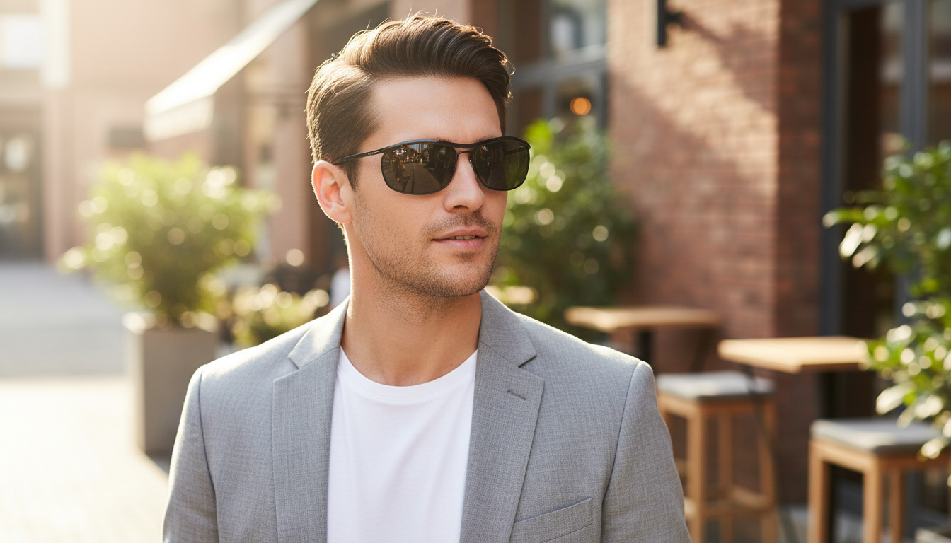 Vista frontal Ray-Ban OLYMPIAN I DELUXE (RB3119M - 002/R5)