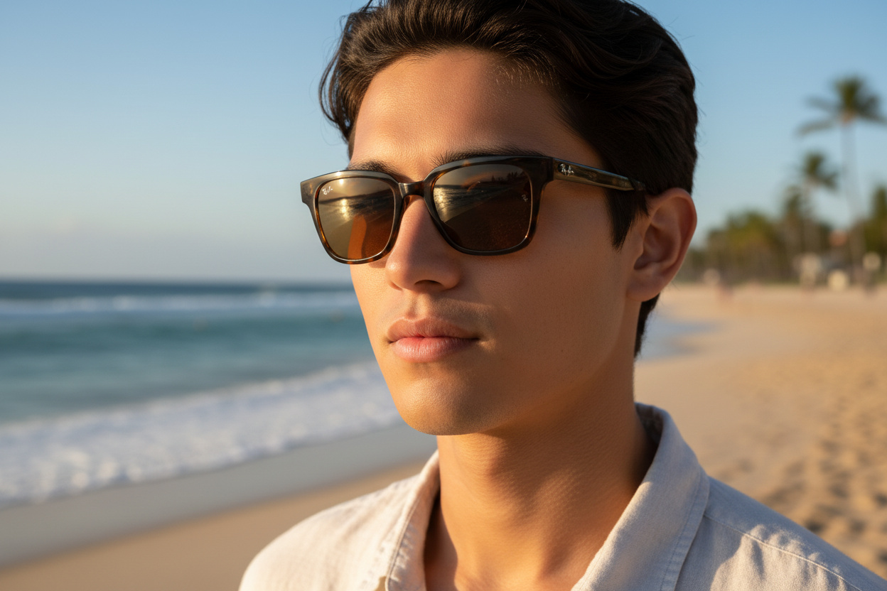 [glasses-front-view] Ray-Ban RB4323 (710/33)