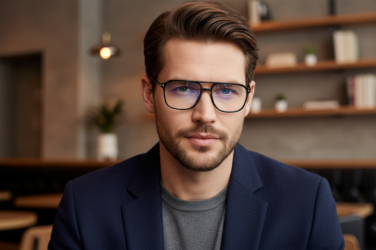 [glasses-front-view] Tom Ford FT5665-B (001)