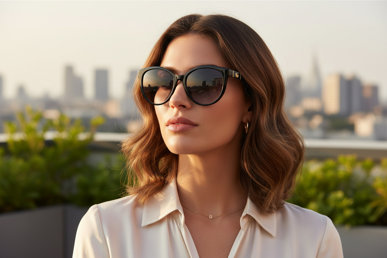 [glasses-front-view] Gucci GG0636SK (001)