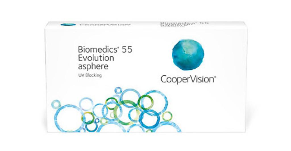 Cooper Vision   Biomedics 55 Evolution BMEU6 