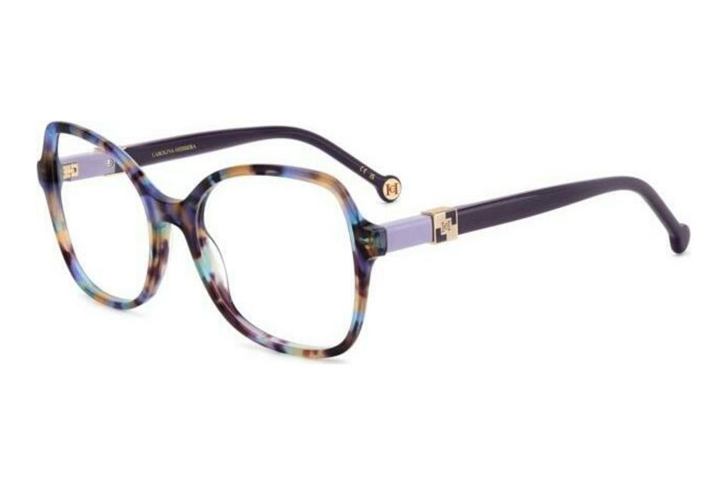 Carolina Herrera   HER 0275 0ZY BLUE VIOLET HAVANA