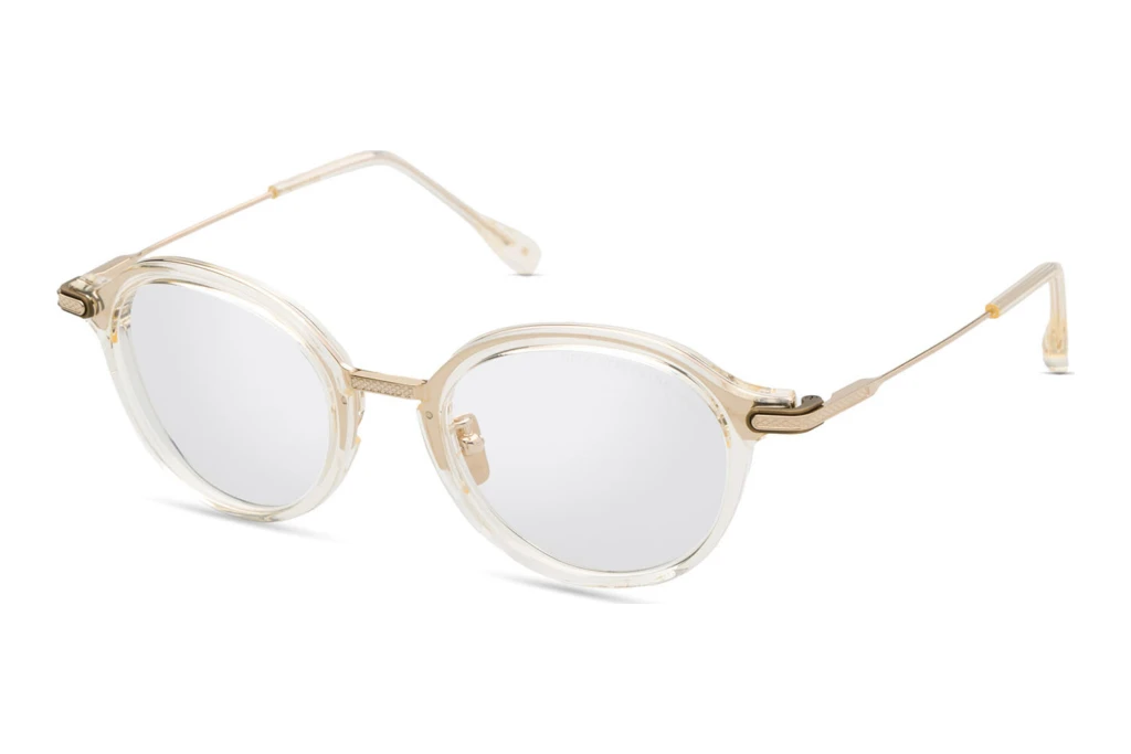 DITA   DTX-451 03A VINTAGE CLEAR - WHITE GOLD - ANTIQUE BROWN