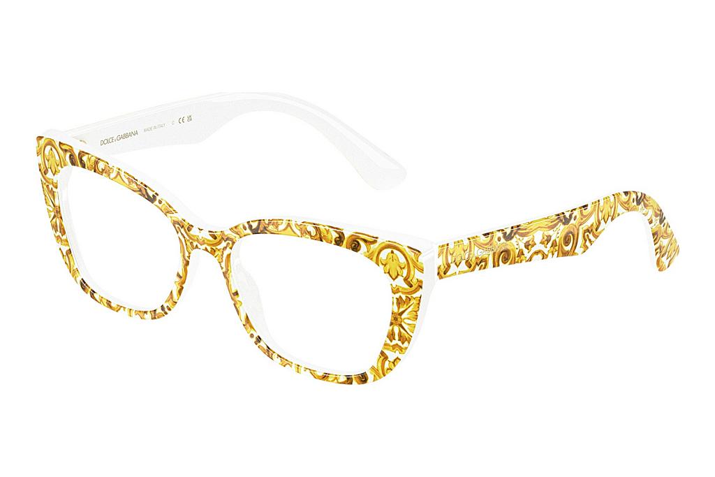 Dolce & Gabbana   DX3357 3434 Yellow Maiolica