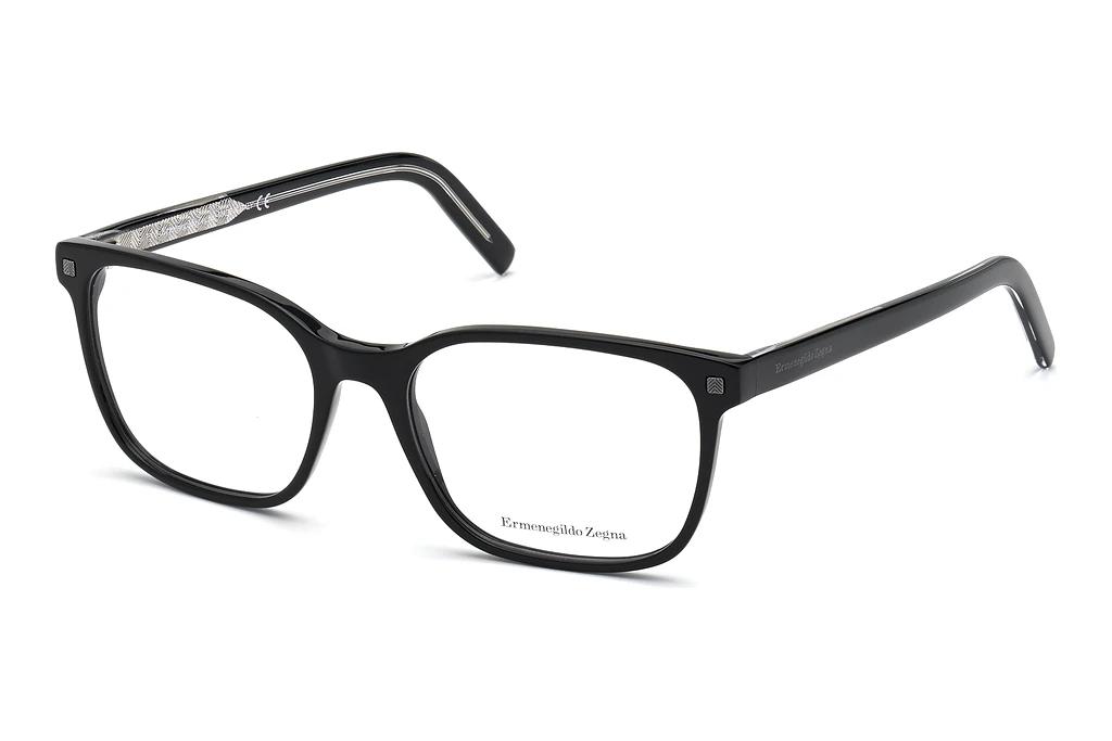 Ermenegildo Zegna   EZ5203 001 001 - schwarz glanz