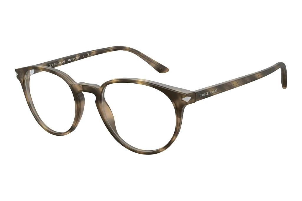 Giorgio Armani   AR7176 5772 Matte Striped Brown