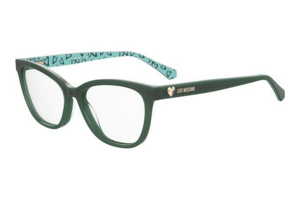 Moschino   MOL639 6HO GREEN PATTERN