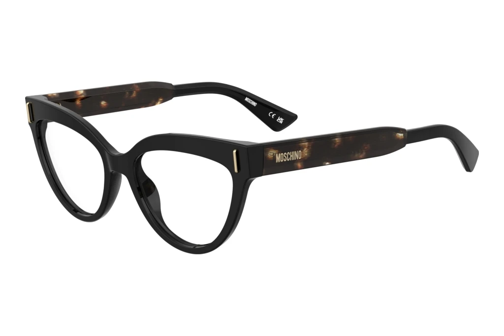 Moschino   MOS661 WR7 BLACK HAVANA