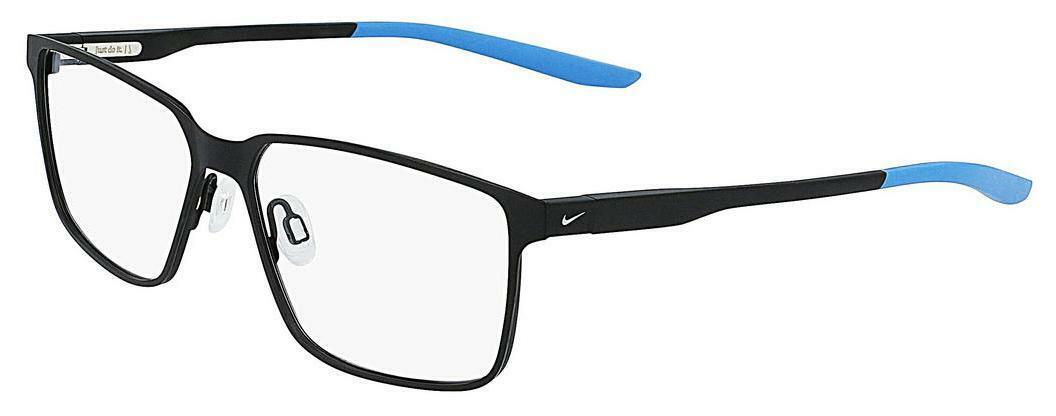 Nike   NIKE 8048 008 BLACK SATIN BLACK/PACIFIC BLUE