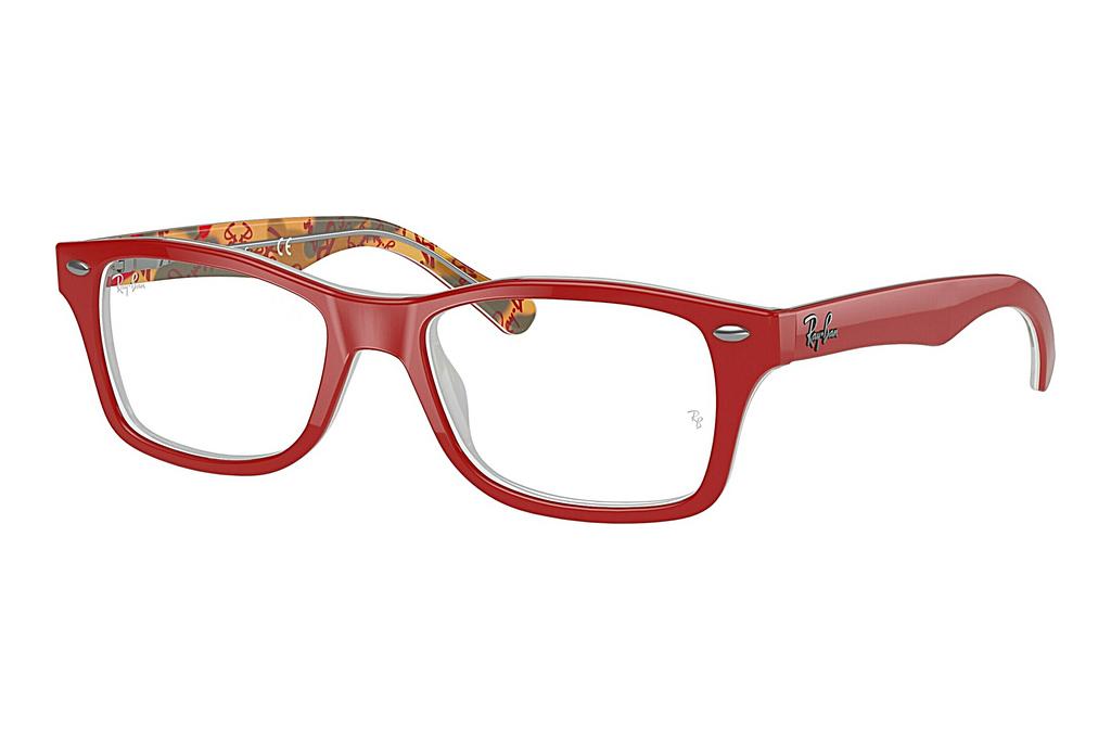 Ray-Ban Junior   RY1531 3804 RED ON TEXTURE RED BROWN