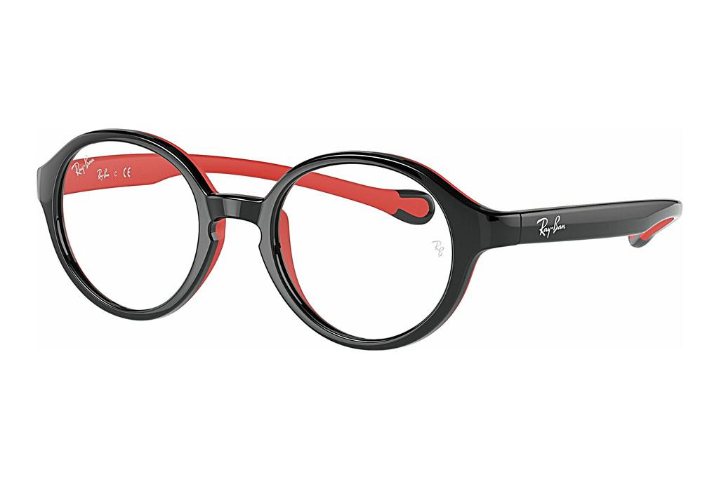 Ray-Ban Kids   RY9075V 3876 Black On Red