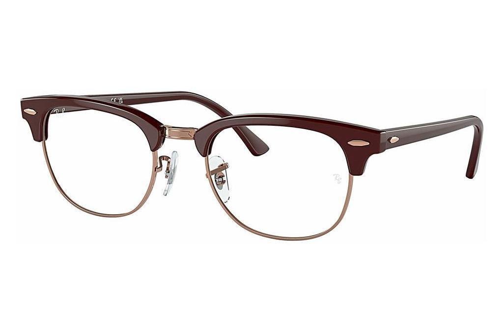 Ray-Ban   RX5154 8230 Bordeaux On Rose Gold