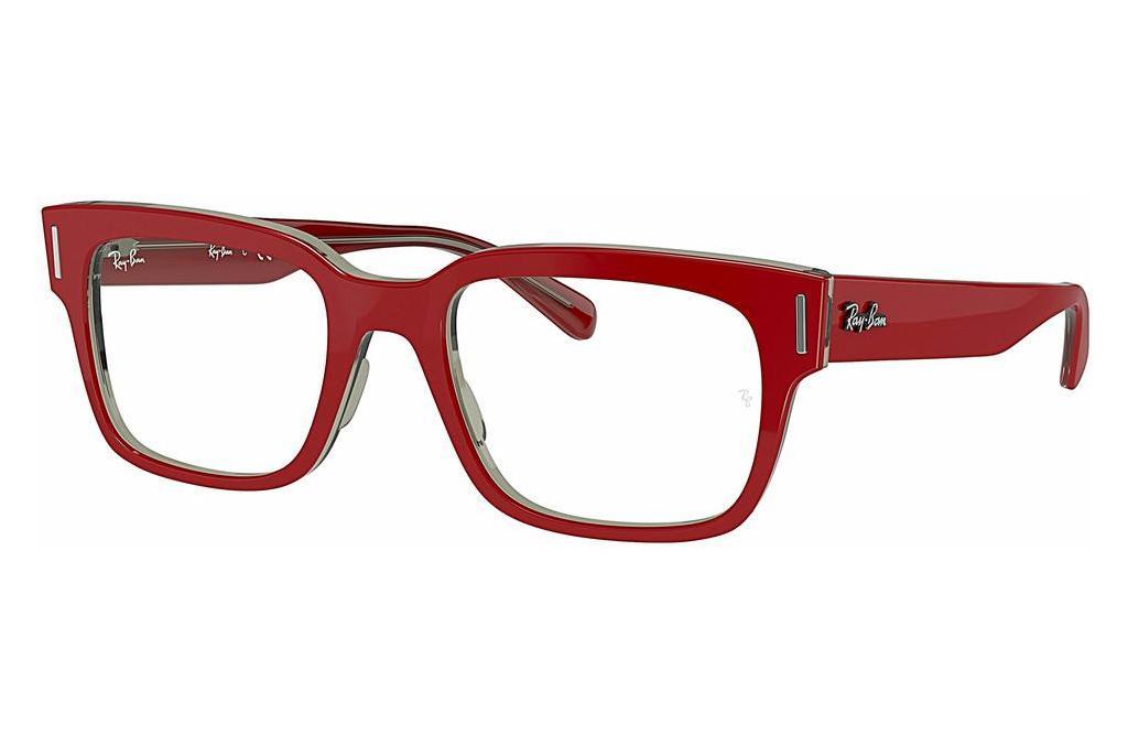 Ray-Ban   RX5388 5987 RED ON TRANSPARENT GREY