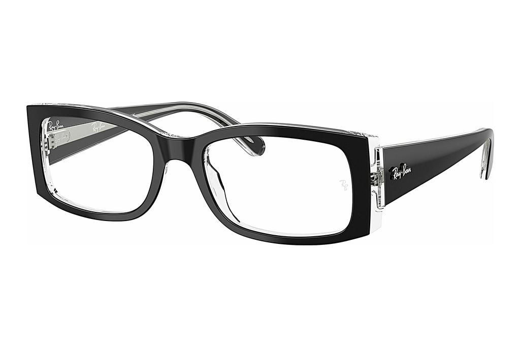 Ray-Ban   RX5434 2034 Black On Transparent