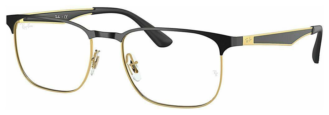 Ray-Ban   RX6363 2890 Black On Gold