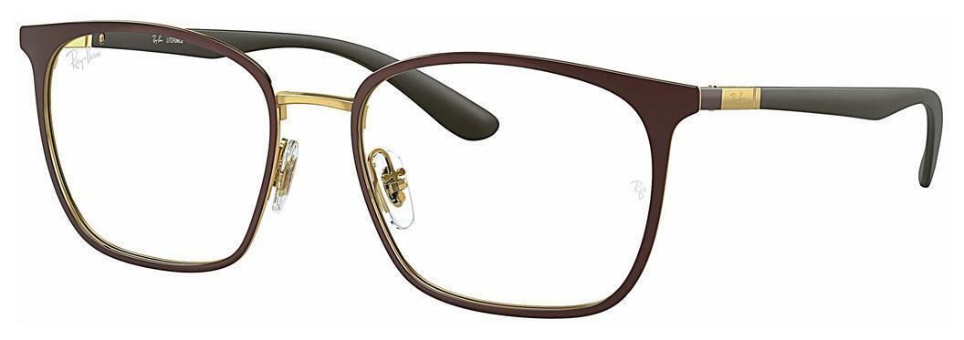 Ray-Ban   RX6486 3126 Brown On Gold
