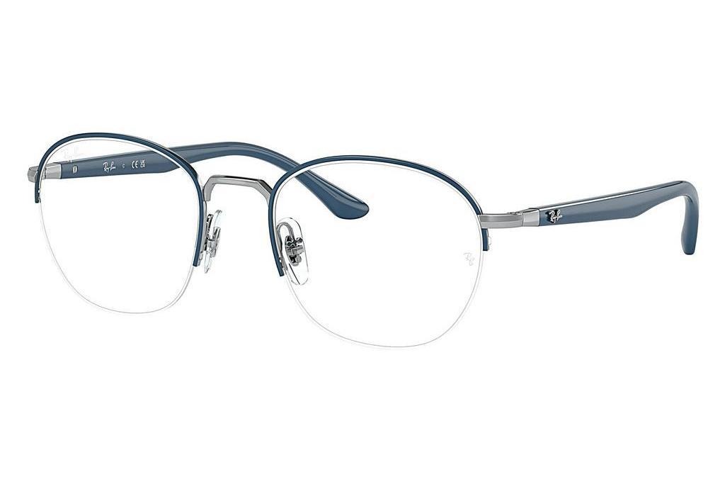Ray-Ban   RX6487 3145 Blue On Silver