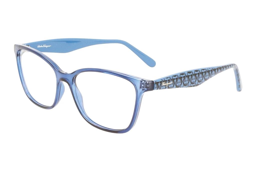 Salvatore Ferragamo   SF2918 432 BLUE TRANSPARENT BLUE