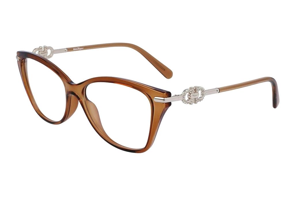Salvatore Ferragamo   SF2937R 261 BROWN TRANSPARENT CARAMEL