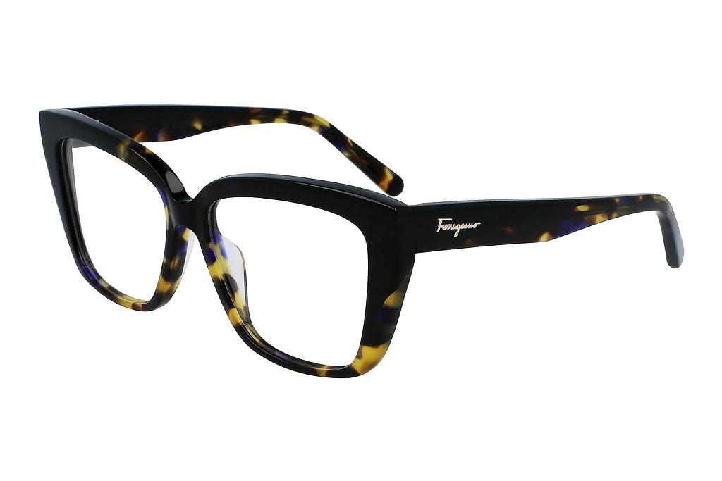 Salvatore Ferragamo   SF2939 235 BROWN VINTAGE BLUE TORTOISE/BLACK