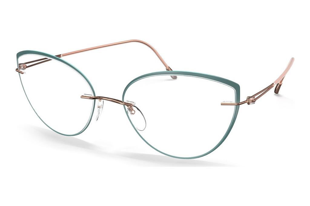 Silhouette   5566-LR 3530 Rose Gold / Teal