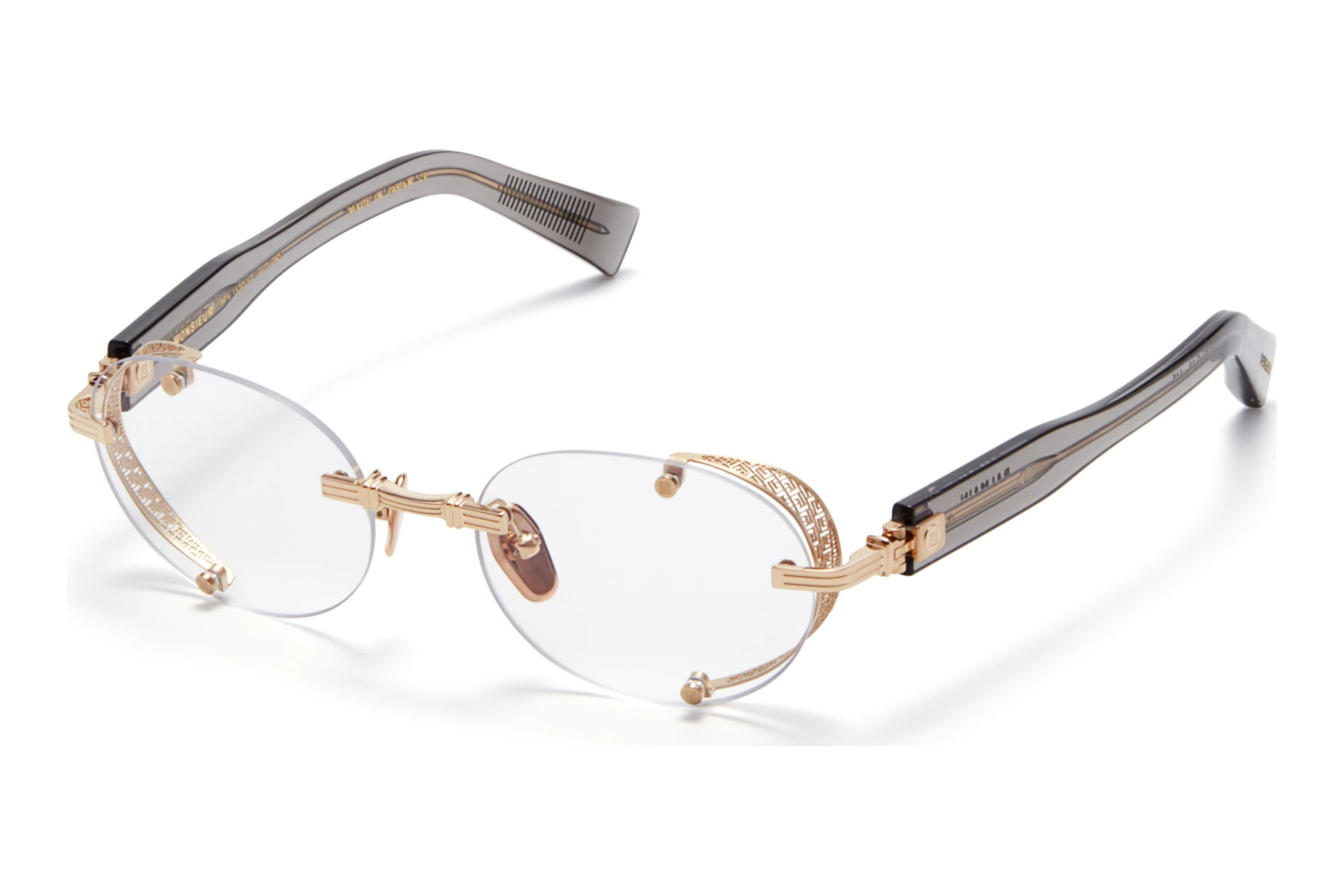 Balmain Paris   BPX-153 D White Gold - Crystal Grey