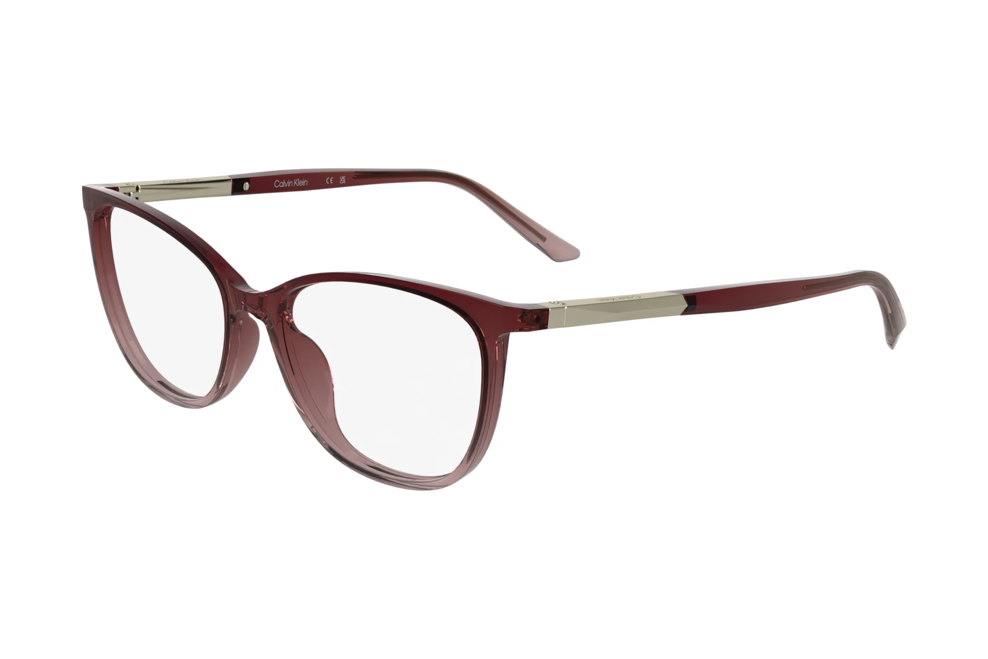 Calvin Klein   CK25512 605 TRANSPARENT BURGUNDY/ROSE