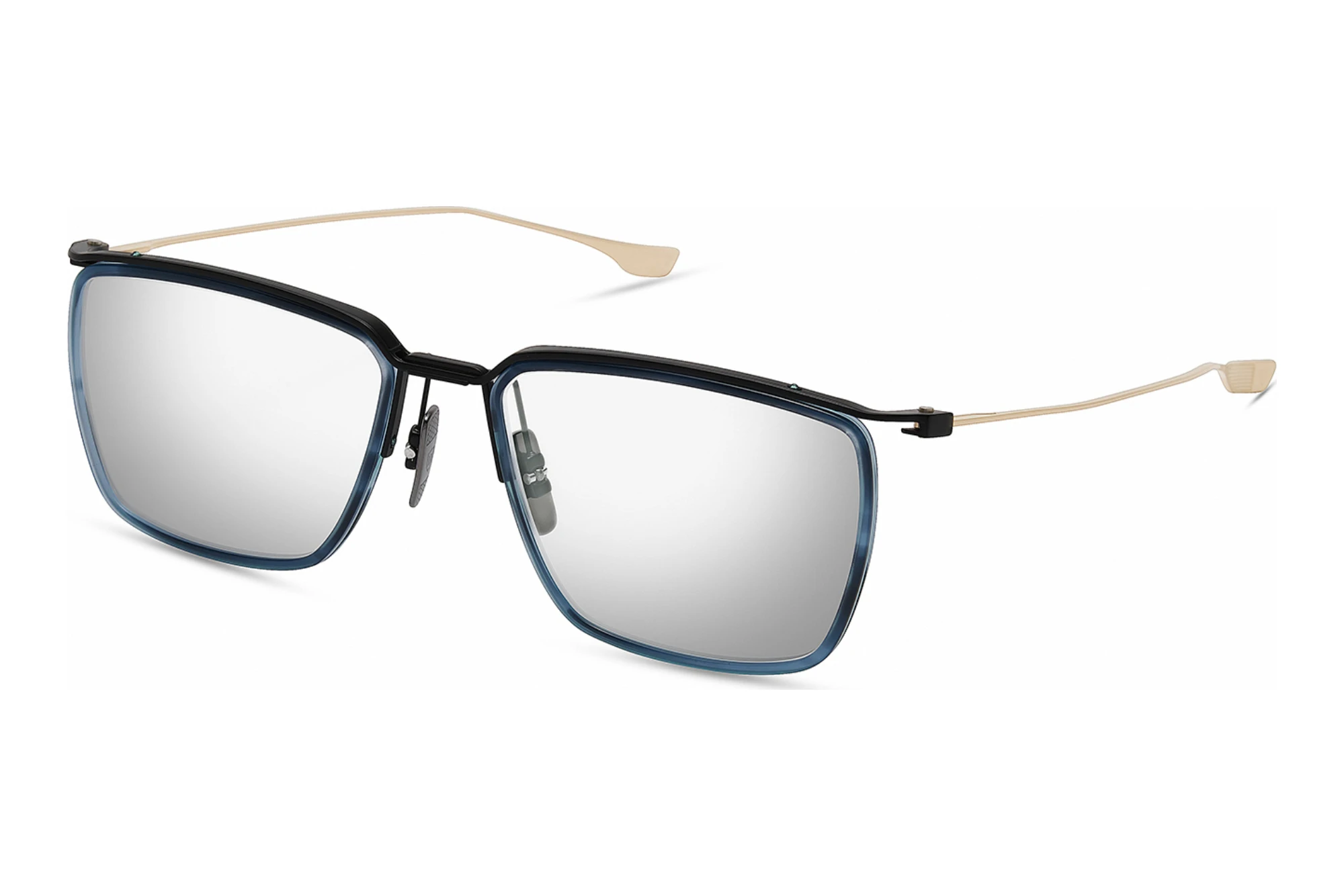 DITA   DTX-106 08 INDIGO SWIRL - MATTE BLACK - WHITE GOLD