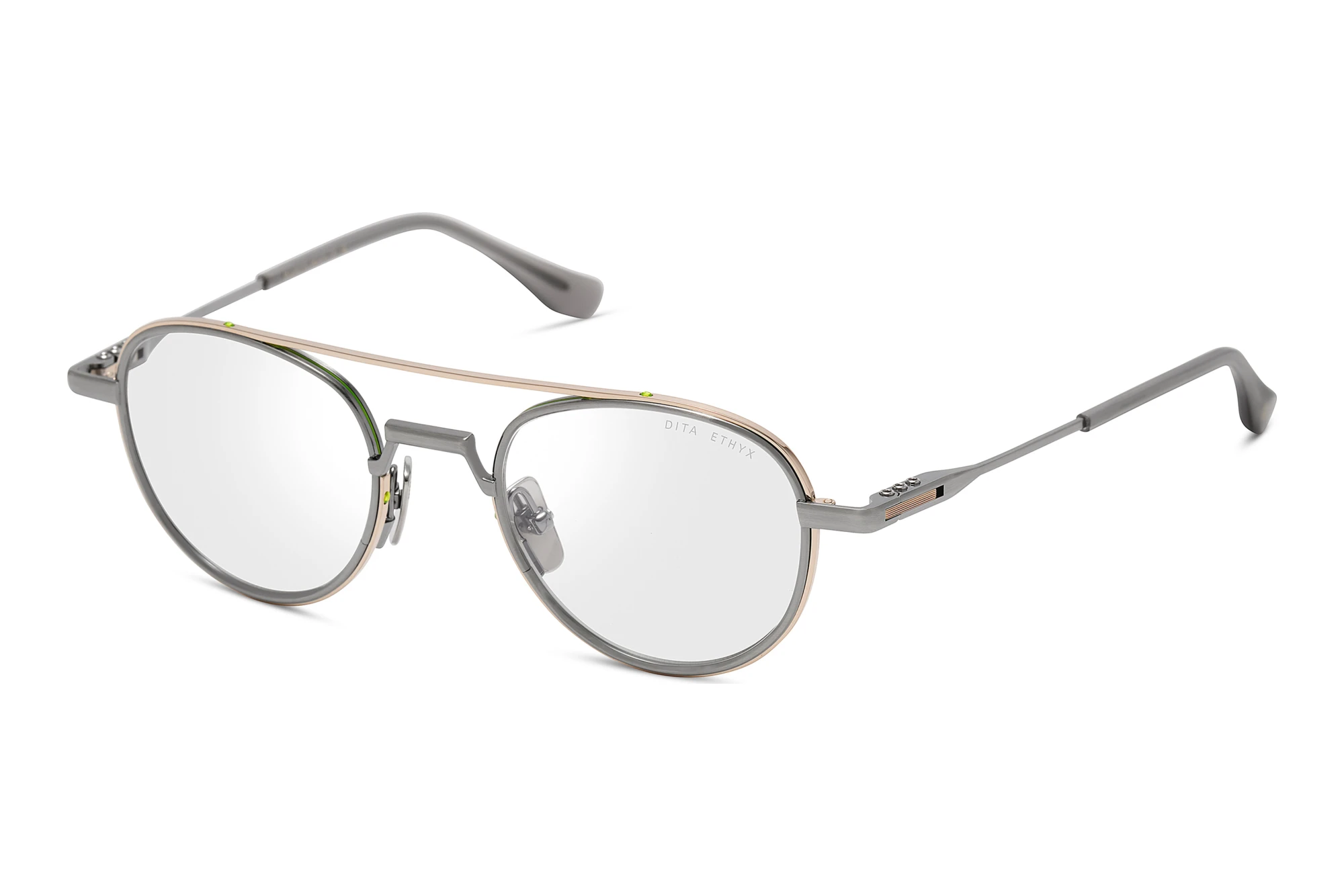 DITA   DTX-189 02A WHITE GOLD - ANTIQUE SILVER