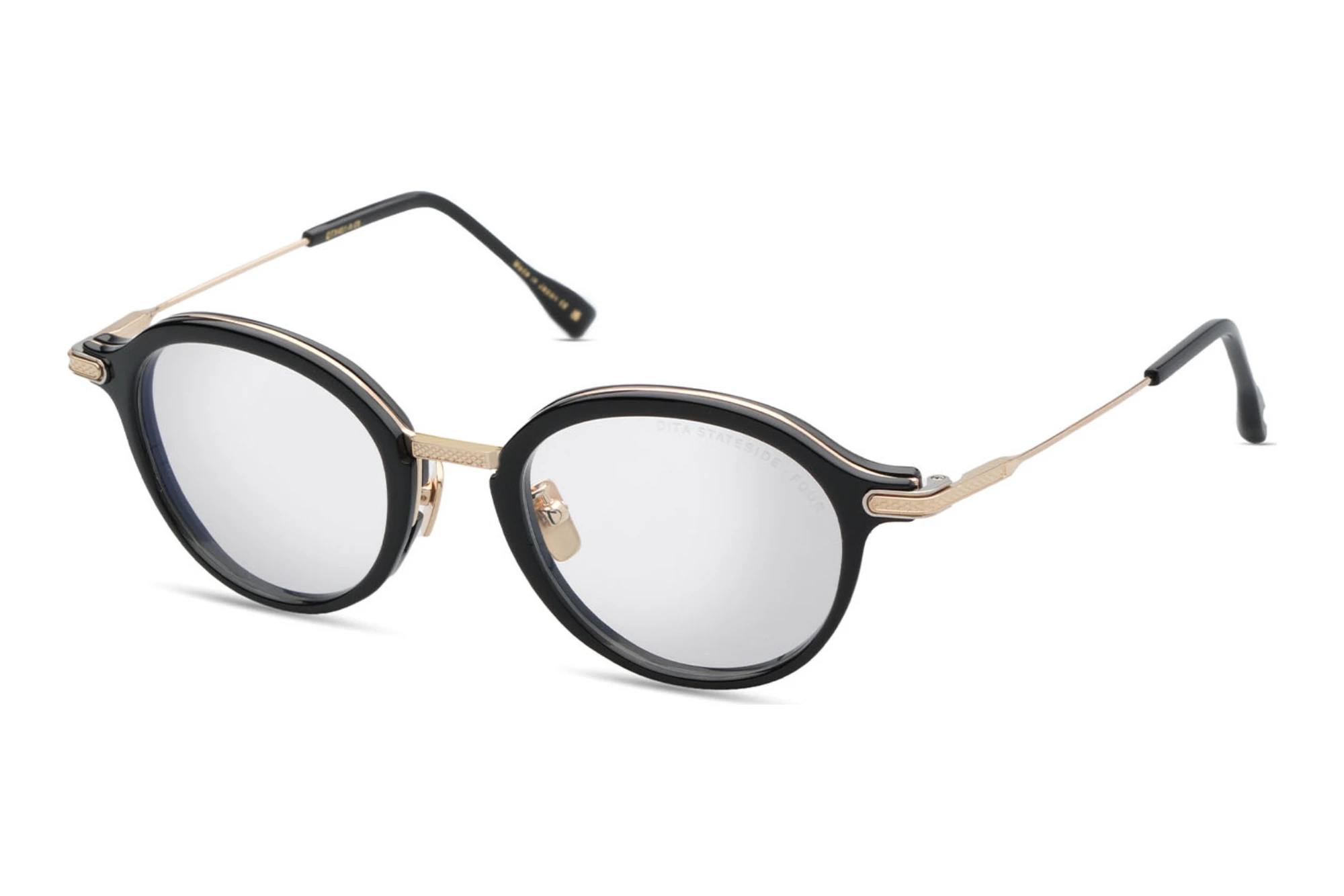 DITA   DTX-451 01A BLACK - WHITE GOLD - SILVER