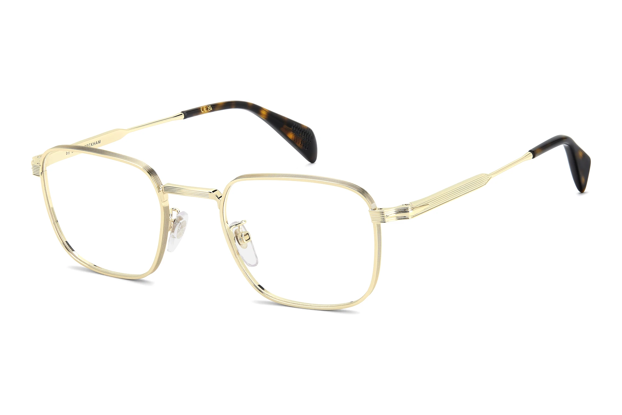 David Beckham   DB 1247 06J GOLD HAVANA