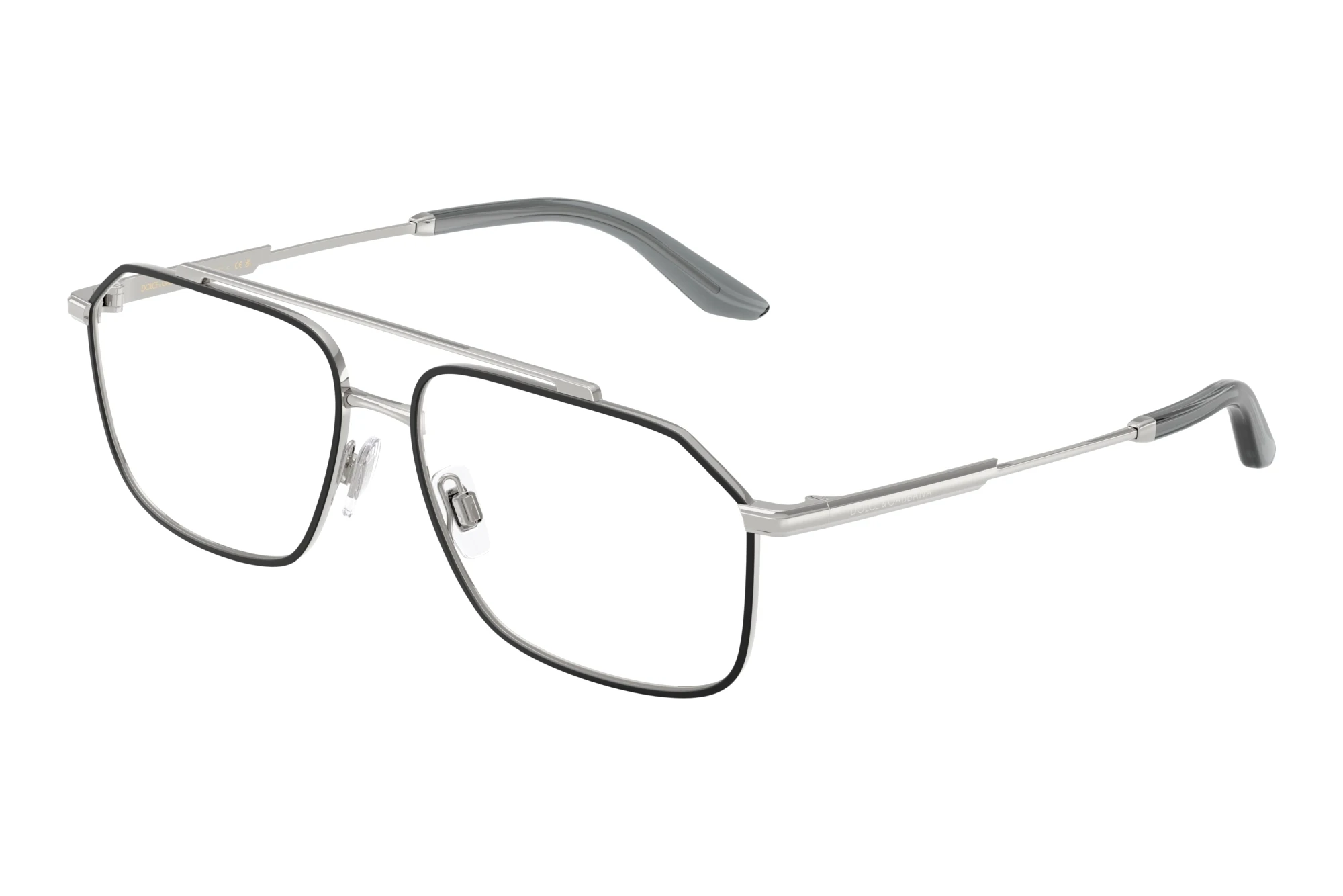 Dolce & Gabbana   DG1364 1324 Silver/Matte Black