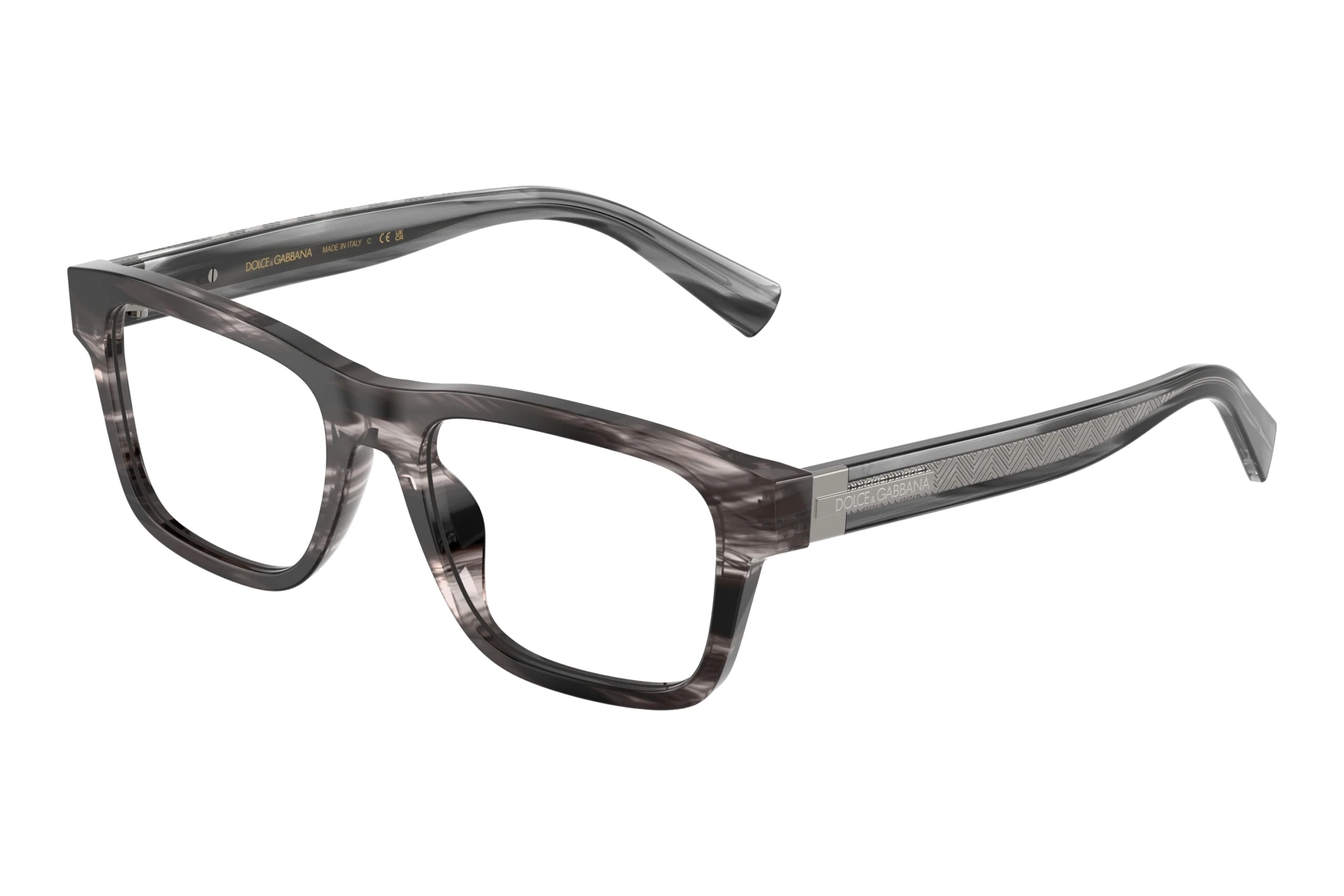 Dolce & Gabbana   DG3446 3440 Striped Grey