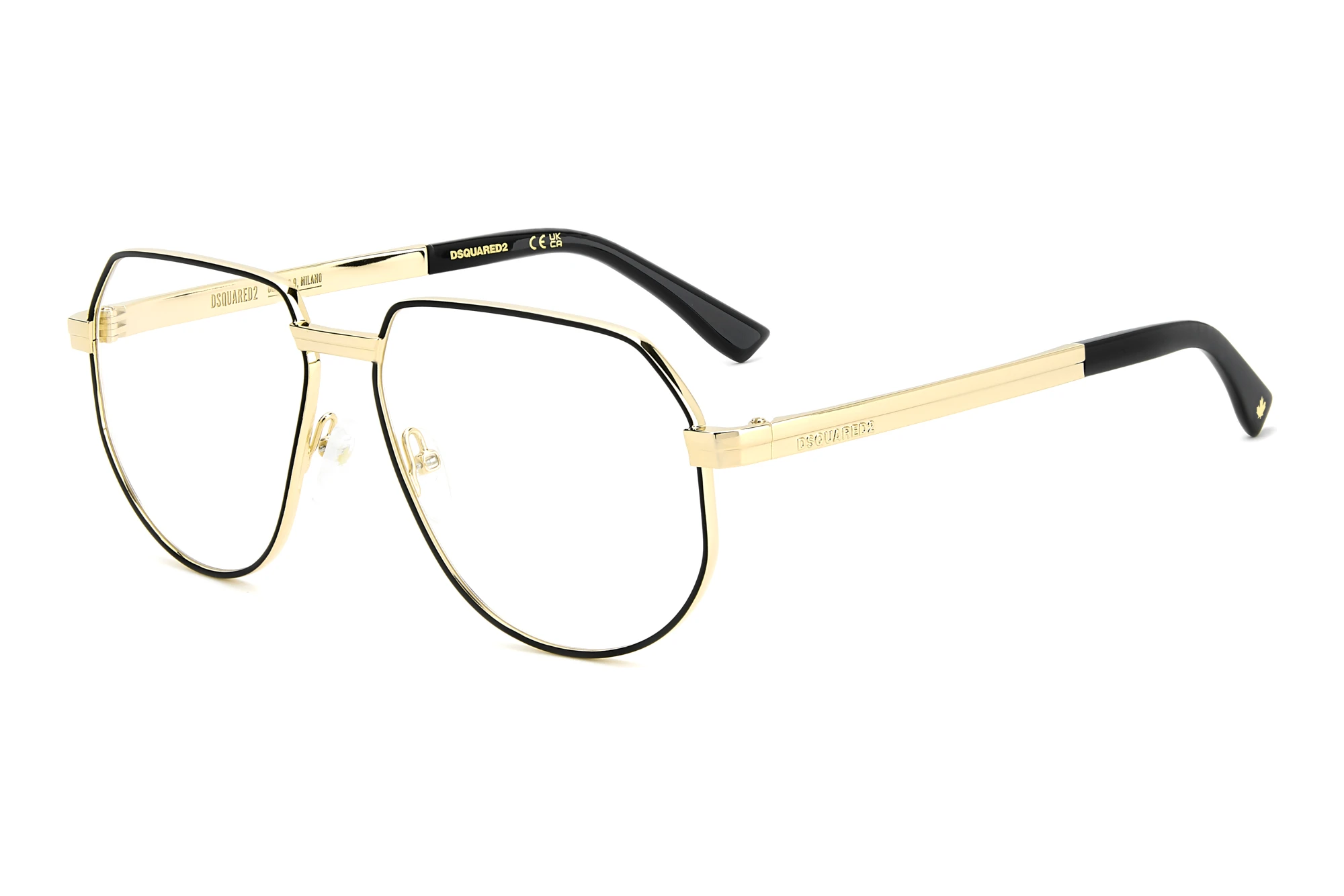 Dsquared2   D2 0194 I46 MATTE BLACK GOLD