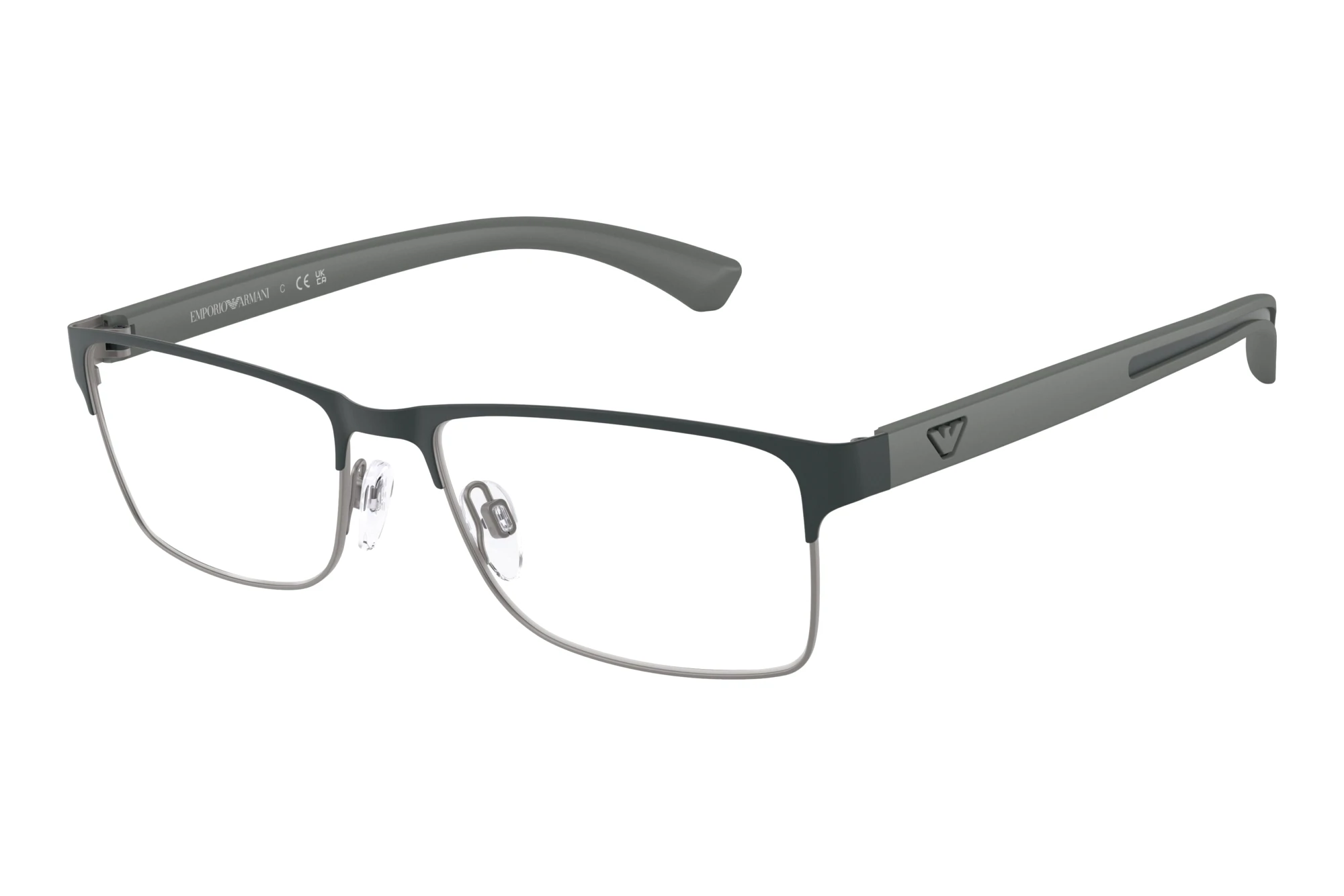 Emporio Armani   EA1052 3443 Matte Dark Grey On Gunmetal